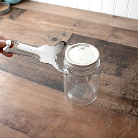 Mason Jar Lid Opener, Stainless Steel - Mason Jar Lifestyle