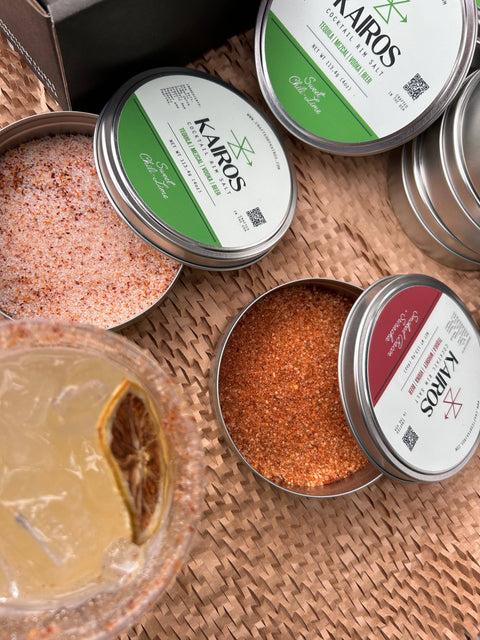 Smoked Bacon + Sriracha Cocktail Rim Salt - Kairos Artisan Blends