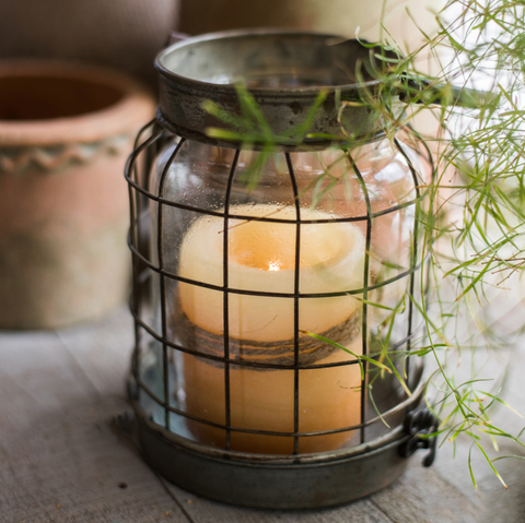 European Restoration Candle Holder, Style [B] - Rustic Reach