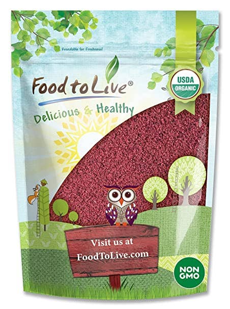 Organic Blueberry Powder – Unsulfured, Raw, No Sulphites: 8 Ounces - Food To Live