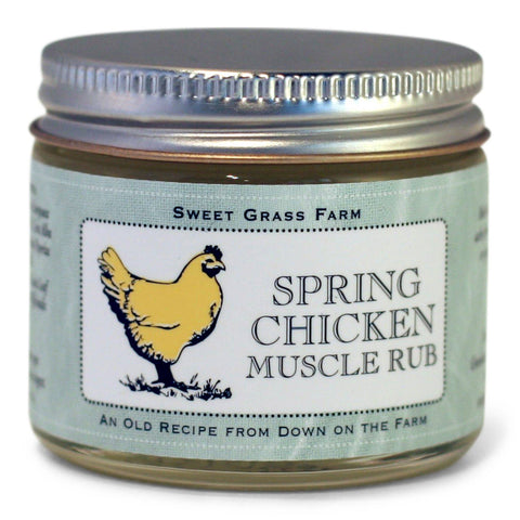Spring Chicken Muscle Rub - Sweet Grass Farm