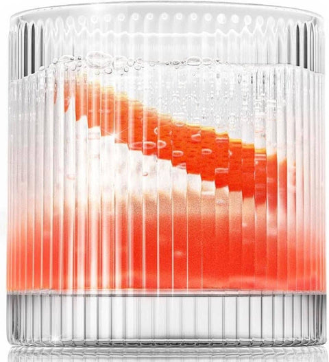 Vintage Straight Line Tumbler, 10 oz (Set of 2) - Lemonsoda