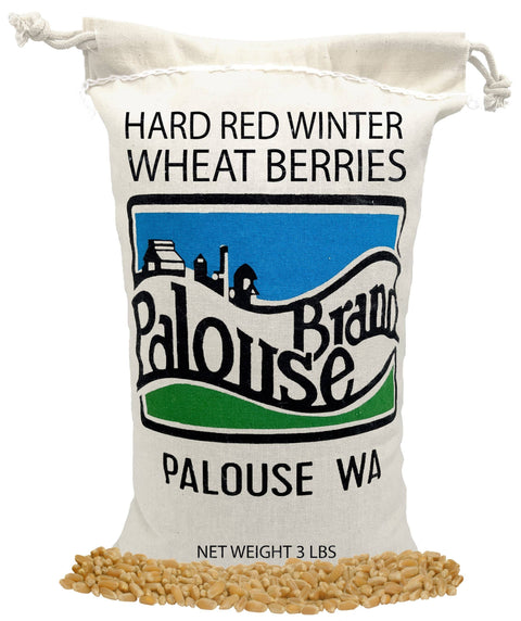Hard Red Winter Wheat Berries: 3 lb - Palouse Brand