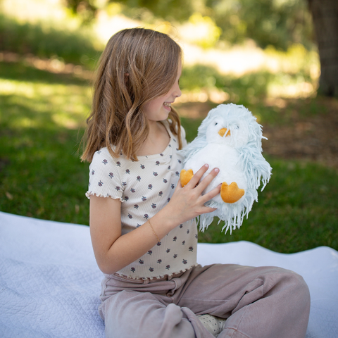 Feathers Sky Penguin Ultra Plush, 10" - Beverly Hills Teddy Bear Company