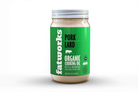 Organic Pork Lard, 14 oz - Fatworks