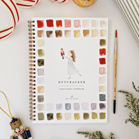 Nutcracker Watercolor Workbook - Emily Lex Studio