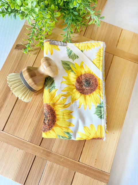 Large Sunflowers Drying Mat - Lavishly Vintage