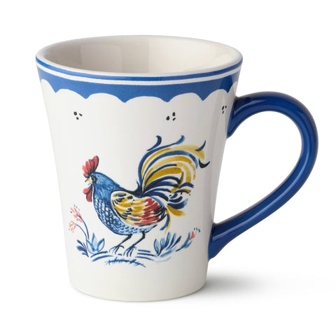 French Rooster Mug, 16 oz, 4 assorted - Certified International