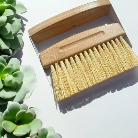 Bamboo Dust Pan & Bamboo Brush - Bamboo Switch