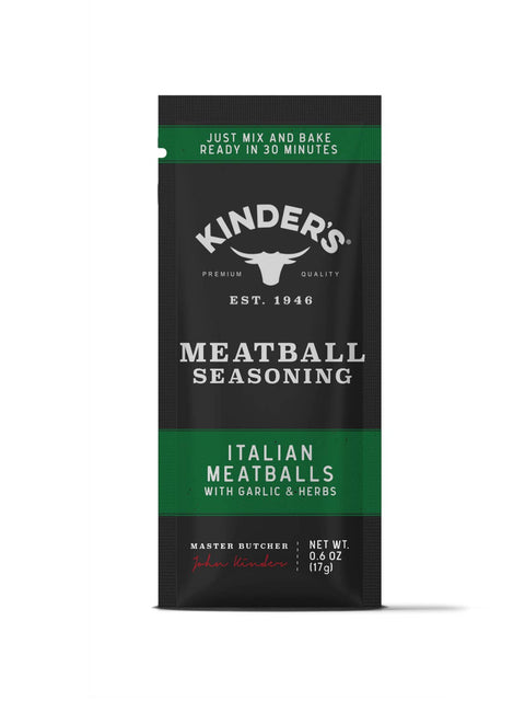 Meatloaf Seasoning - Italian Meatball - Kinder's Sauces & Seasonings