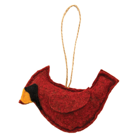 Felt Cardinal Ornament - The Hearthside Collection