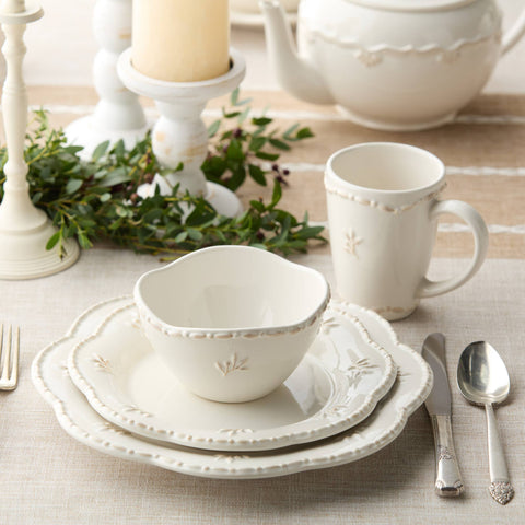 Heritage Beads Cereal Bowl - Morning Elegance in Stoneware