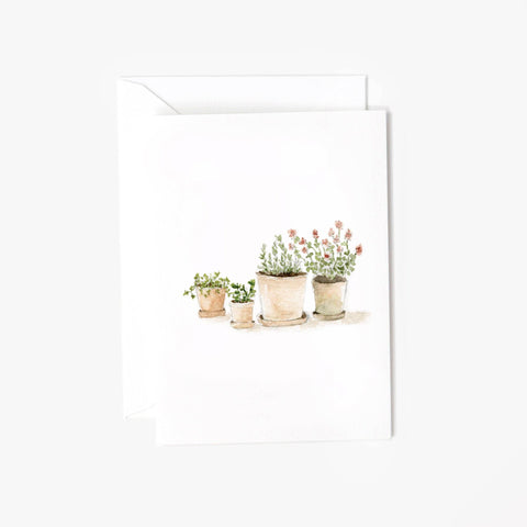 Herbs Mini Notecard, 2.5" x 3.5" - Emily Lex Studio