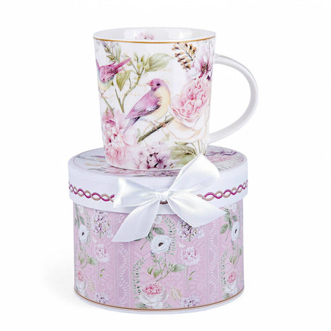 Birds Bone China Mug, 10.14 fl oz (300 ml), in Gift Box