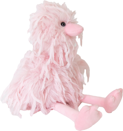 Feathers Pink Flamingo Ultra Plush, 11" - Beverly Hills Teddy Bear Company