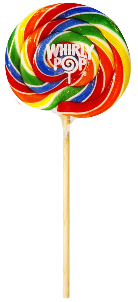 Whirly Pop Rainbow 3oz 4" - Candy Barn Express