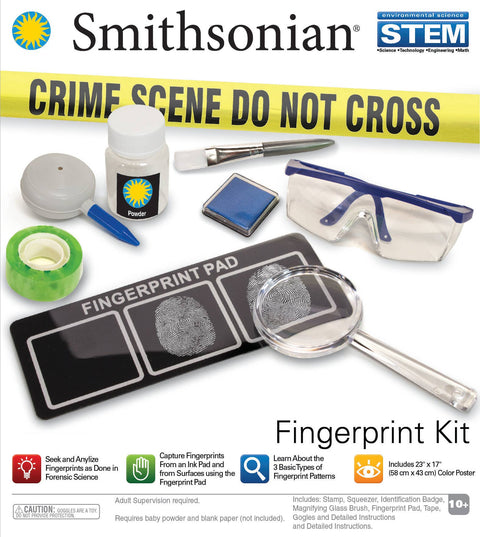 Smithsonian Fingerprint Kit - Toysmith