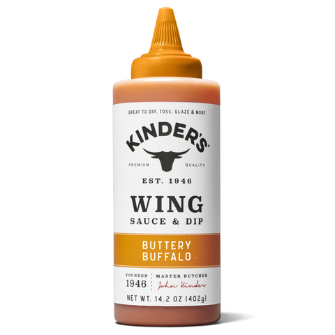 Buttery Buffalo Wing Sauce, 14.2 oz - Kinder's Sauces & Seasonings