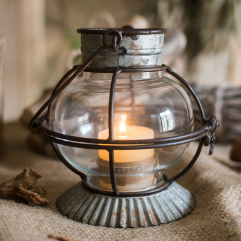 European Restoration Candle Holder, Style [A] - Rustic Reach