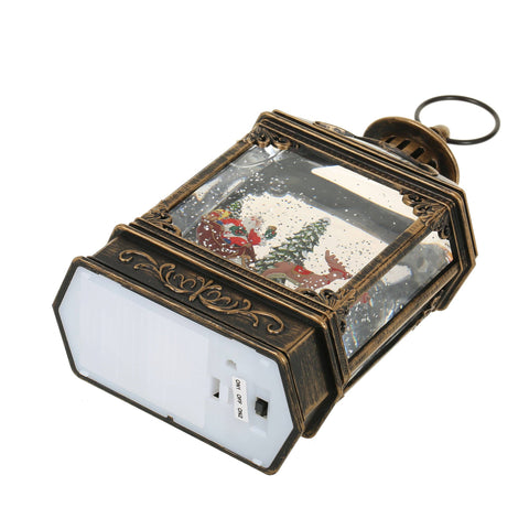 Christmas Vintage Snow Globe Lantern - SINT