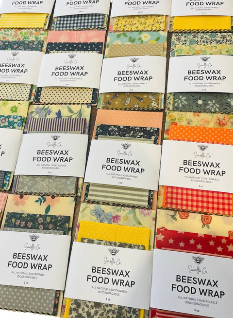 Beeswax Wraps, 3 Pack - Sunella Co.