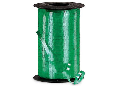 Poly Curling Ribbon: Emerald Green, 3/8"x250 yards - Nashville Wraps