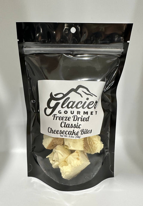 Freeze Dried Classic Cheesecake Pie Bites, 3.5 oz Bag - Glacier Gourmet