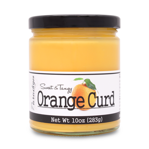 Orange Curd, 10oz - Paradigm Foodworks