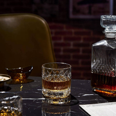 Premium Double Rocks Whiskey Glasses, 12oz (1 piece): Arch - Lemonsoda