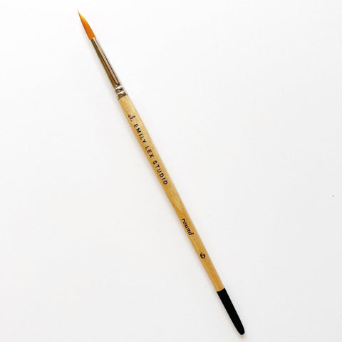 Watercolor Paintbrush: Size #0 - Emily Lex Studio