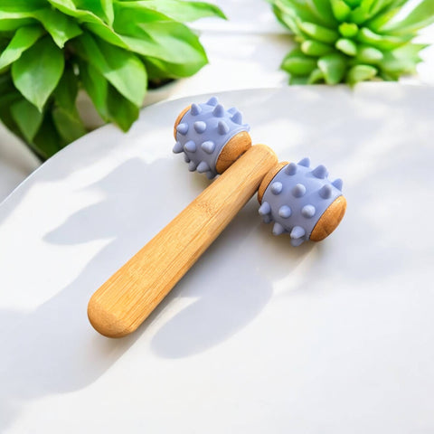 Bamboo Body Rolling Massage Tool - Bamboo Switch