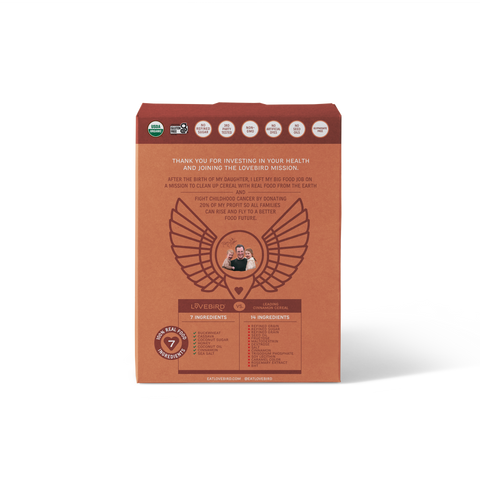 Cinnamon Lovebird Cereal, 7 oz