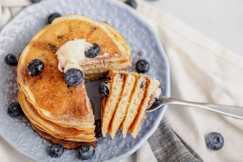 Blueberry Buttermilk Pancake Mix, 2 lb Pouch - Lehi Mills