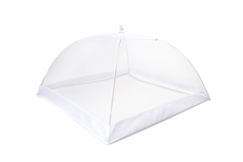 Jumbo Square Food Umbrella, Mesh Screen, 24" - Fox Run Brands