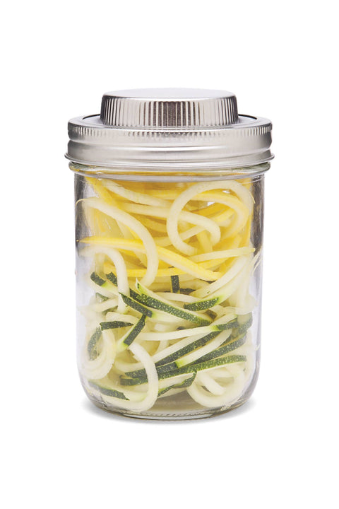 Jarware 3 in 1 Spiralizer for Wide Mouth Mason Jar - Fox Run Brands