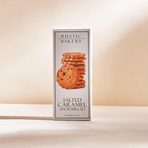 Salted Caramel Shortbread, 4 oz - Rustic Bakery