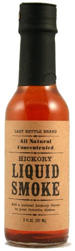 Lazy Kettle Brand All Natural Liquid Smoke - 5 oz (Golden West Specialty Foods)