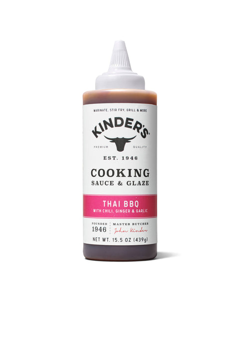 Thai BBQ Cooking Sauce & Glaze, 15.5 oz - Kinder's Sauces & Seasonings