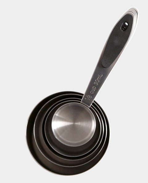 Stainless Steel Magnetic Measuring Cups, Set of 5 - Breadtopia