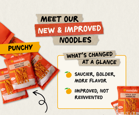 Spicy Soy Noodles, Pack of 4 - Momofuku