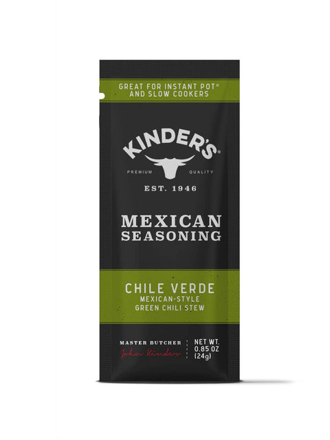 Mexican Seasoning - Chile Verde - Kinder's Sauces & Seasonings