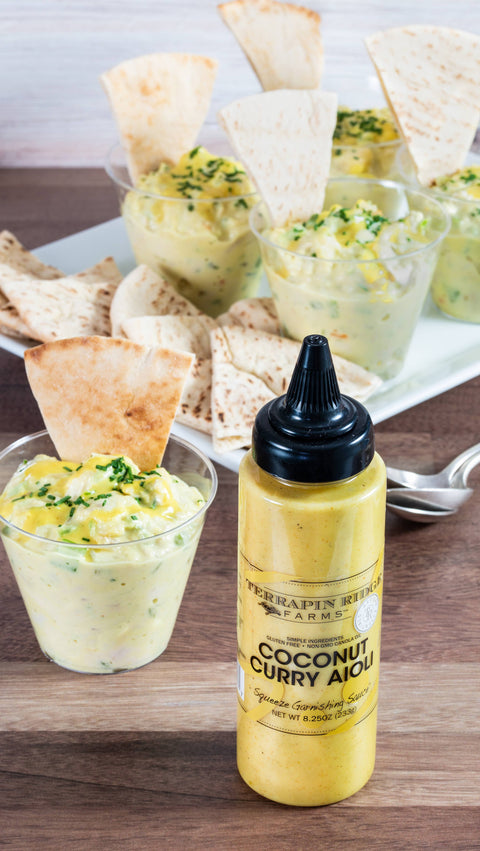 Coconut Curry Aioli Squeeze, 8.25 oz - Terrapin Ridge Farms
