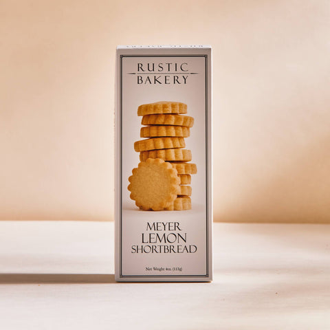Meyer Lemon Shortbread Cookies, 4 oz - Rustic Bakery