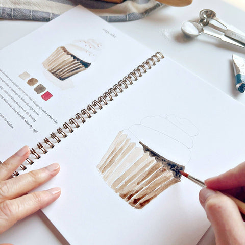 Baking Watercolor Workbook - Emily Lex Studio