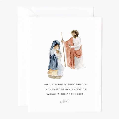 Christmas Scripture Notecards, Set of 8 - Emily Lex Studio