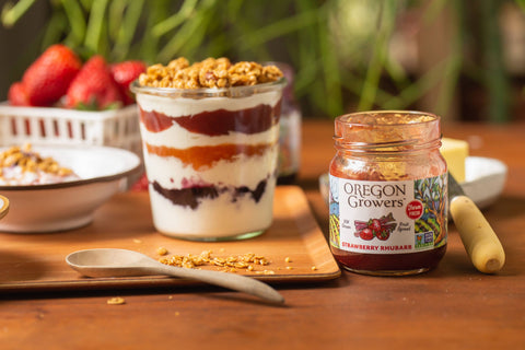 Strawberry Rhubarb Fruit Spread - Oregon Growers