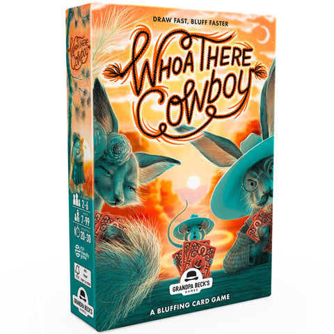 Whoa There Cowboy Card Game - Grandpa Beck's Games