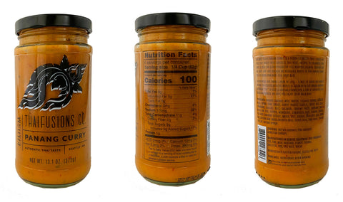 Thai Panang Curry Sauce, 13.1 oz - Thaifusions