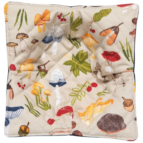 Field Mushrooms Bowl Cozy, 9"x9"x2" - Now Designs by Danica
