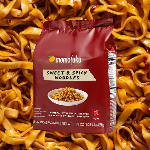 Sweet and Spicy Noodles - Momofuku